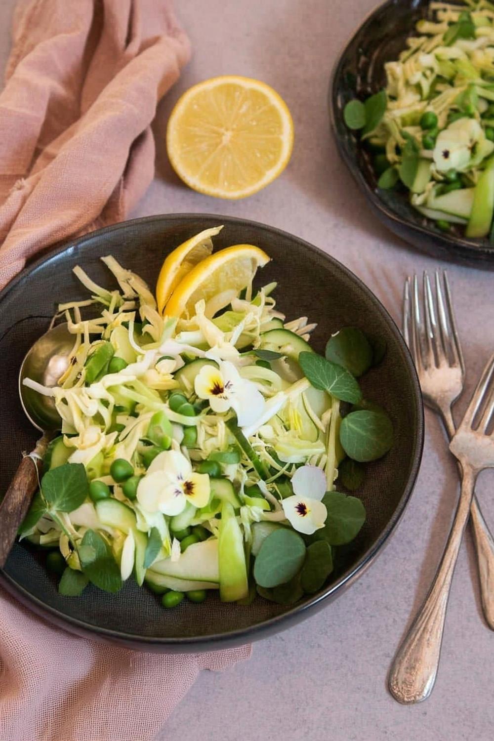 Citrusfrisk vårsallad