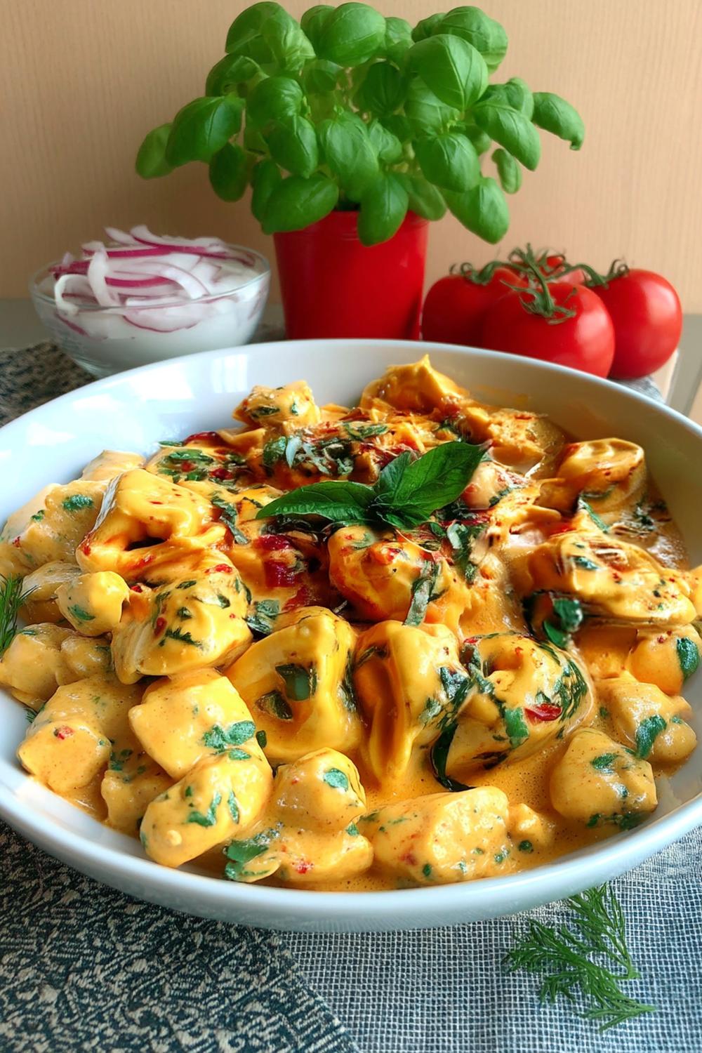 Krämig tortellini