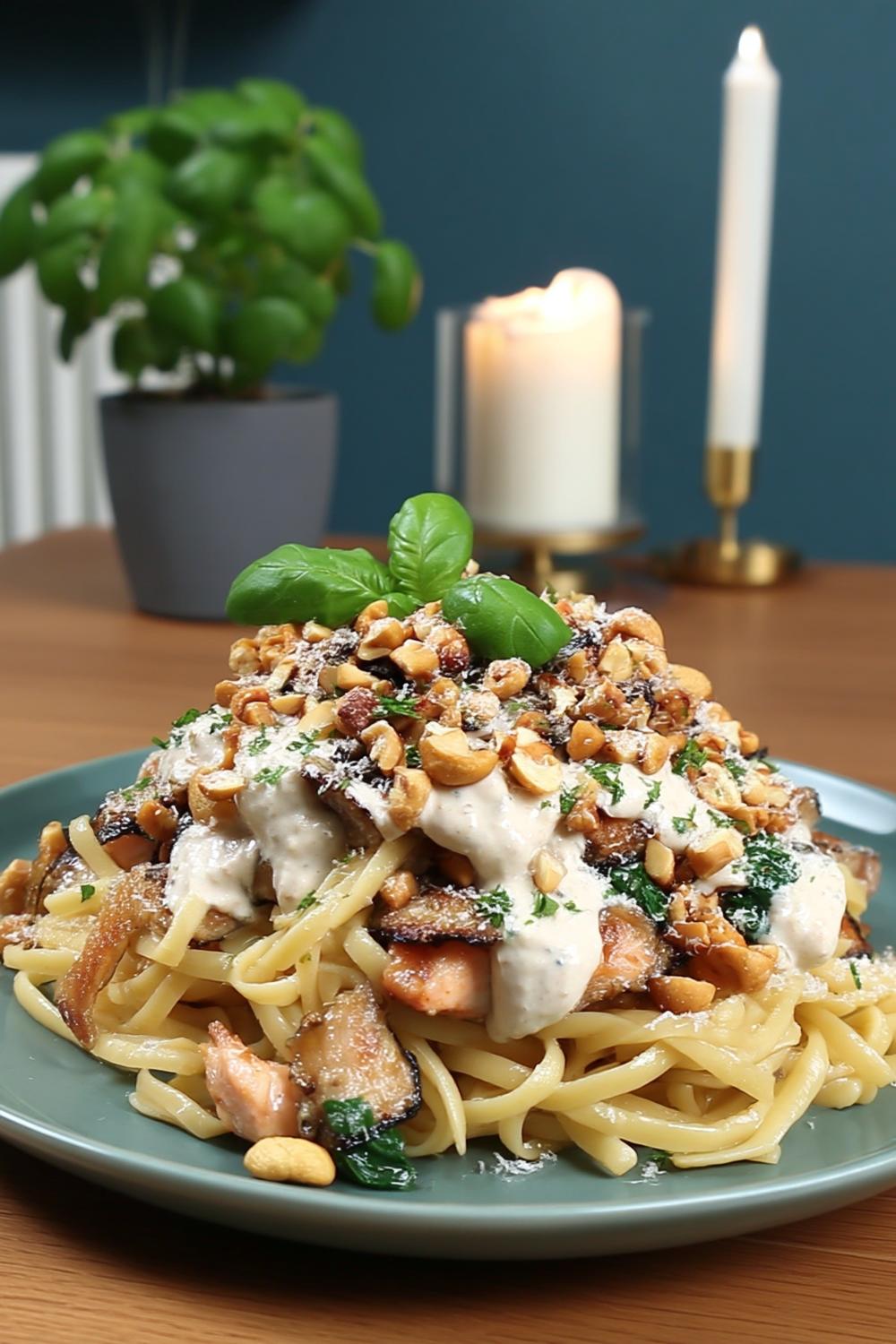 Pasta med fisk
