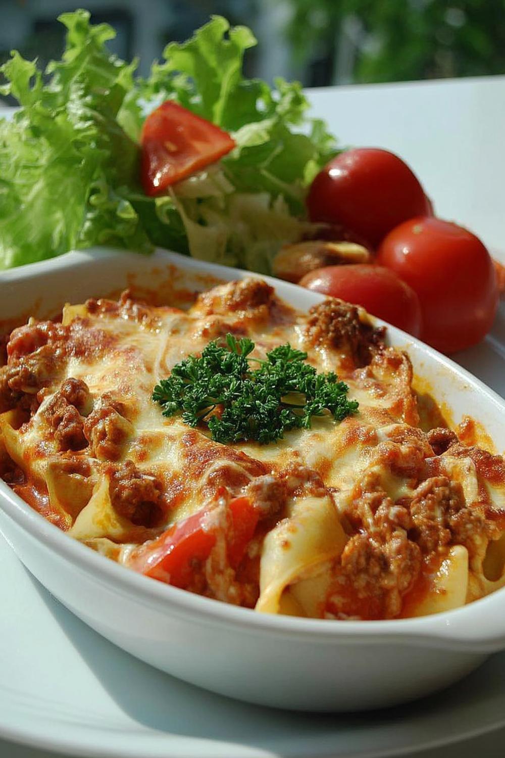 Pasta med kött