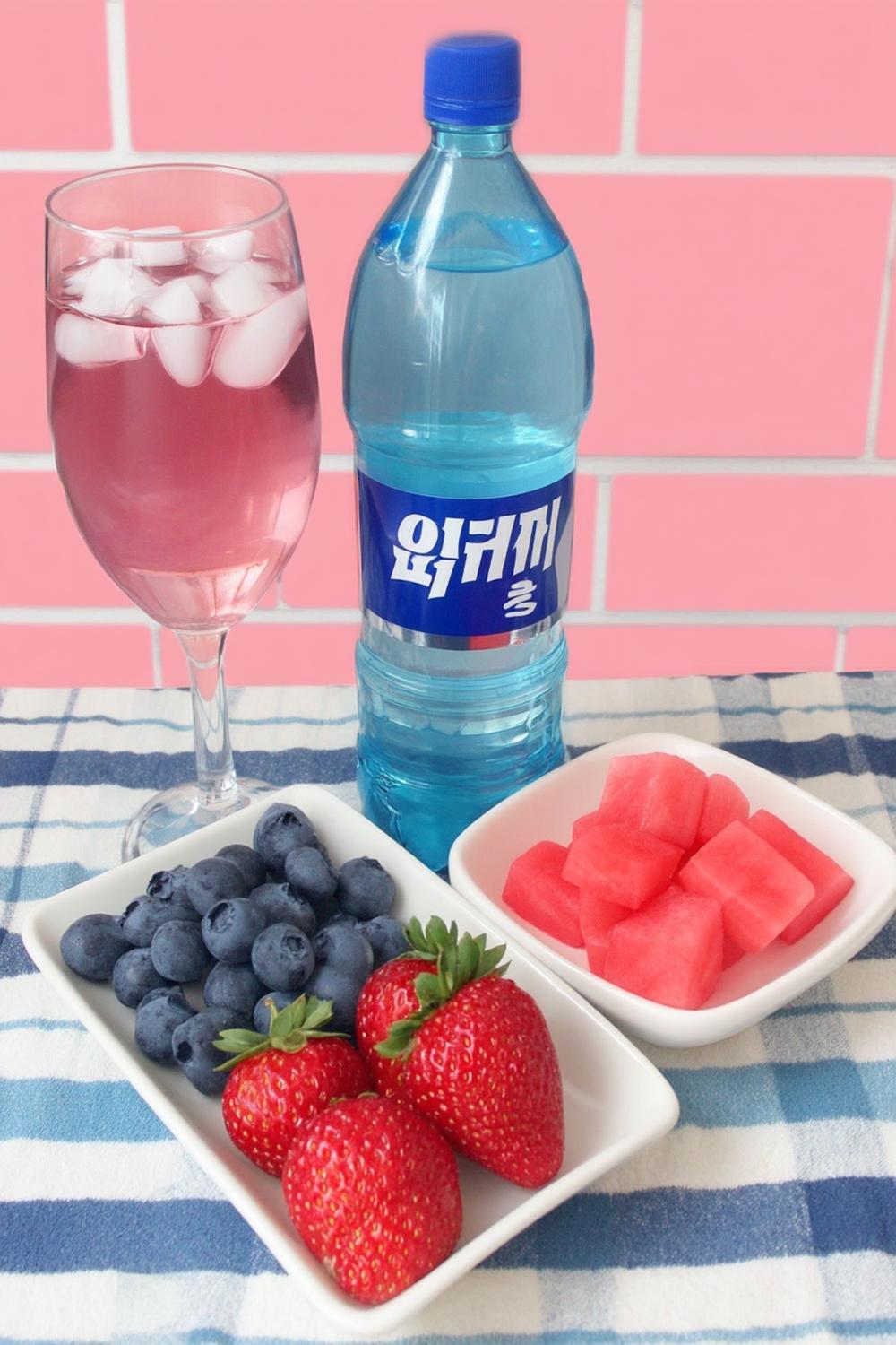 Bubblig Mineralvatten Bas