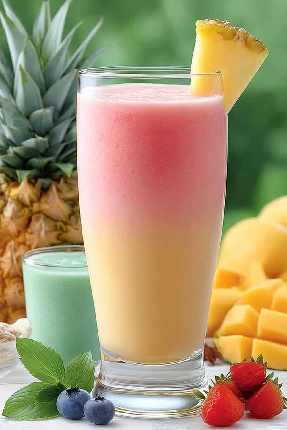 Tropisk Ananas Gradient
