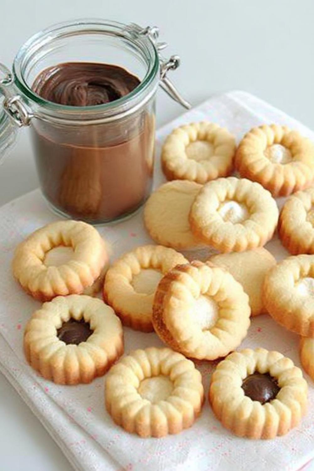 Chokladdoppade ringar
