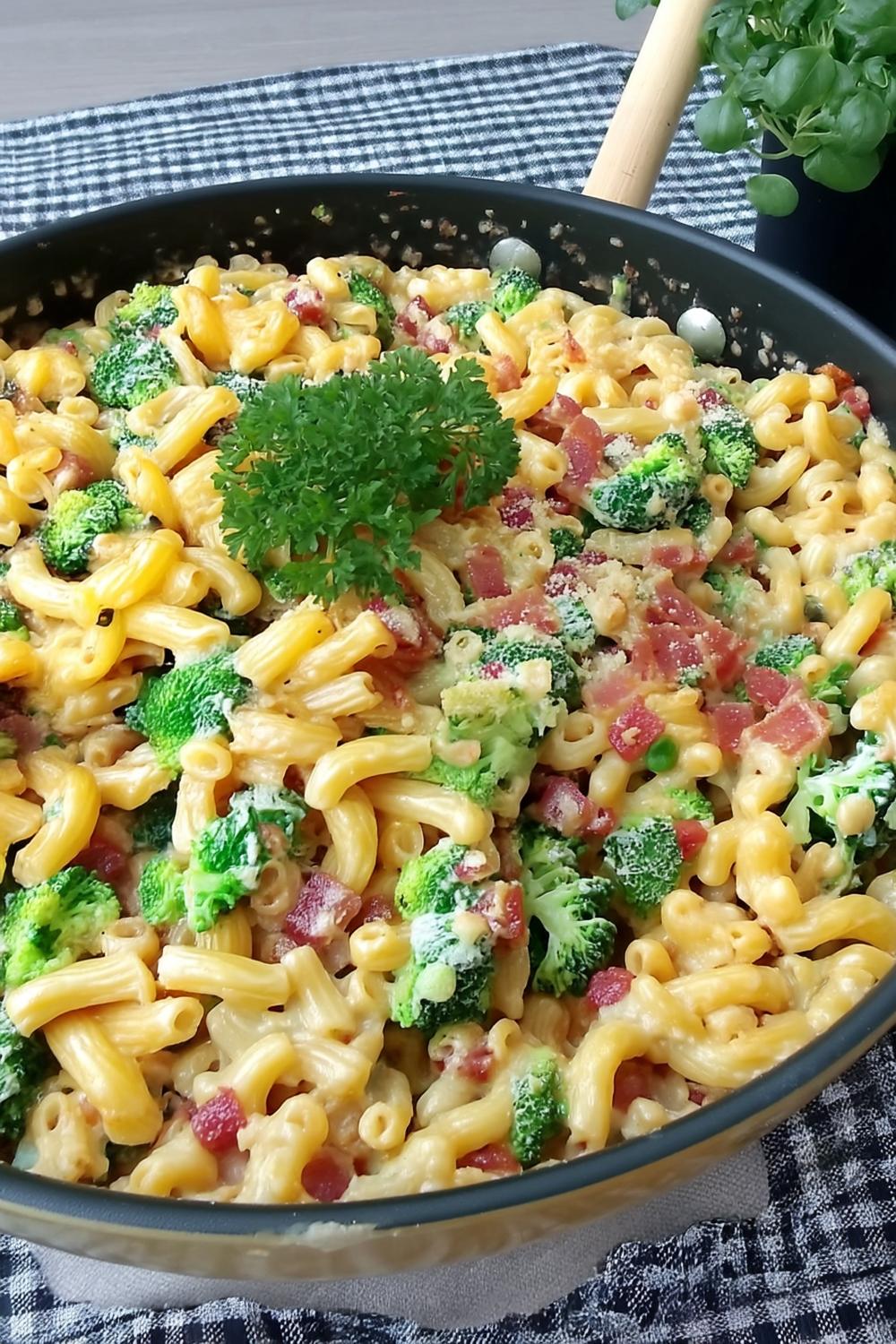 Bacon och broccoli