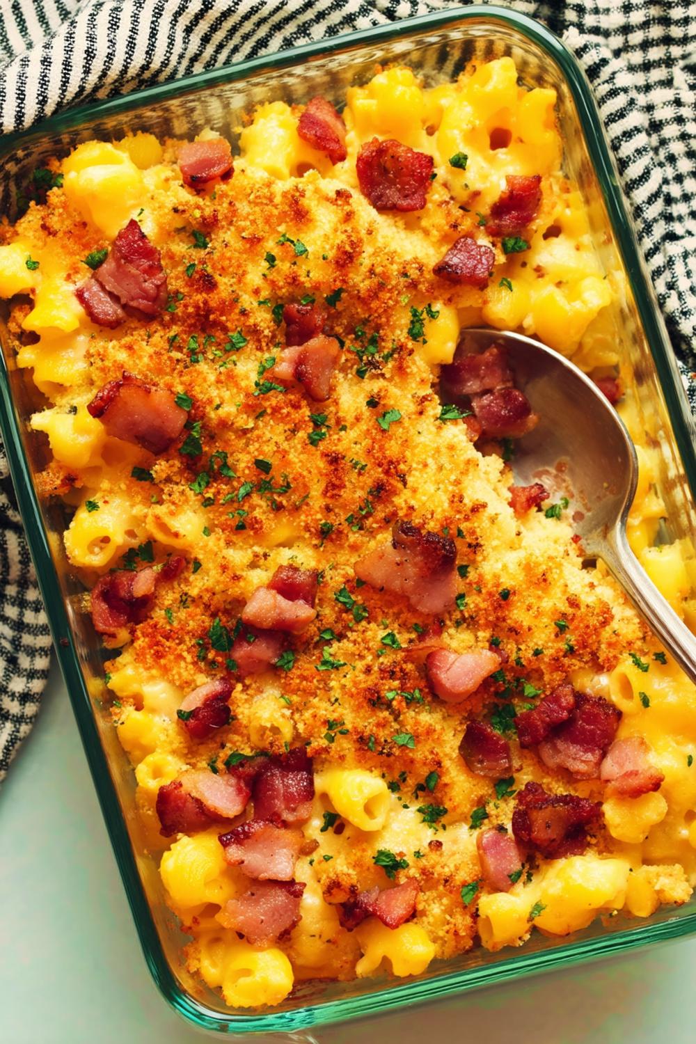 Baconbits gratäng