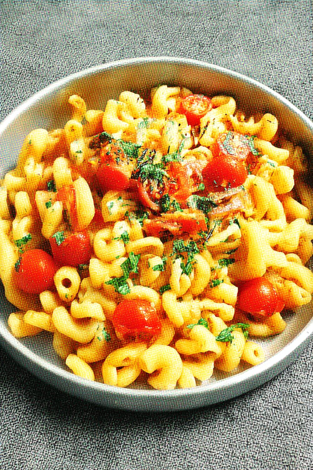 Färsk tomatpasta