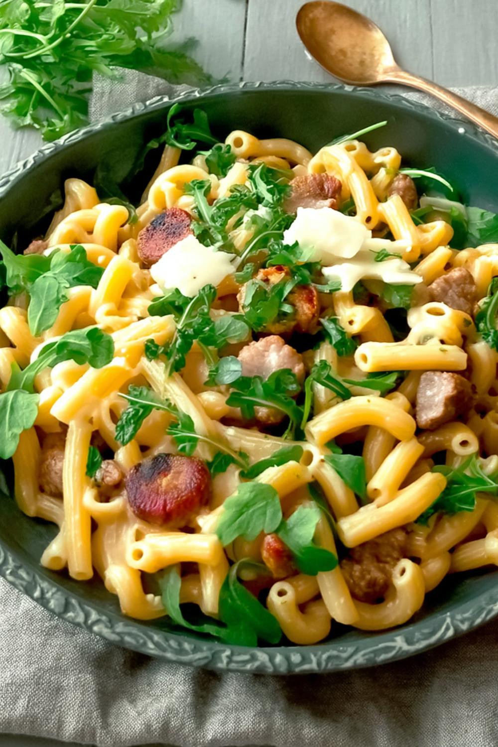 Rucola och bacon