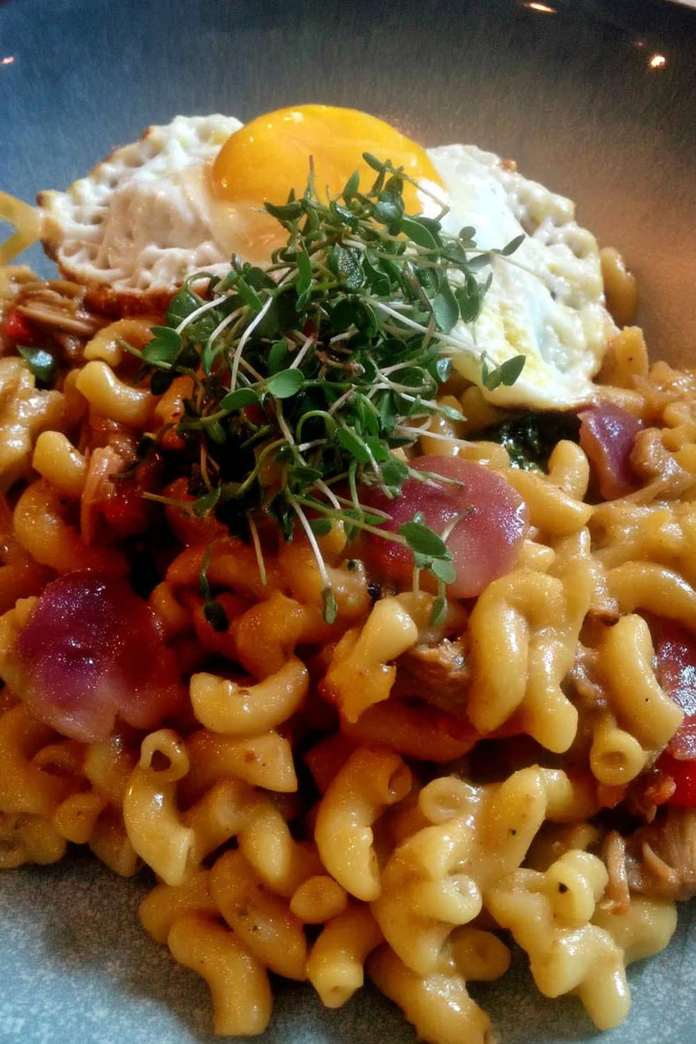 Stekt ägg topping