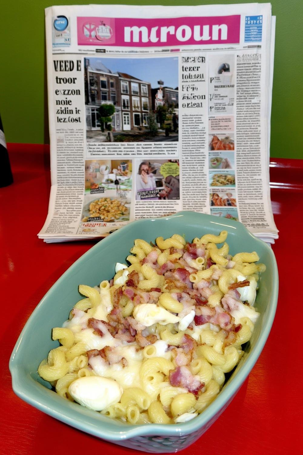Tidningslunch hemma