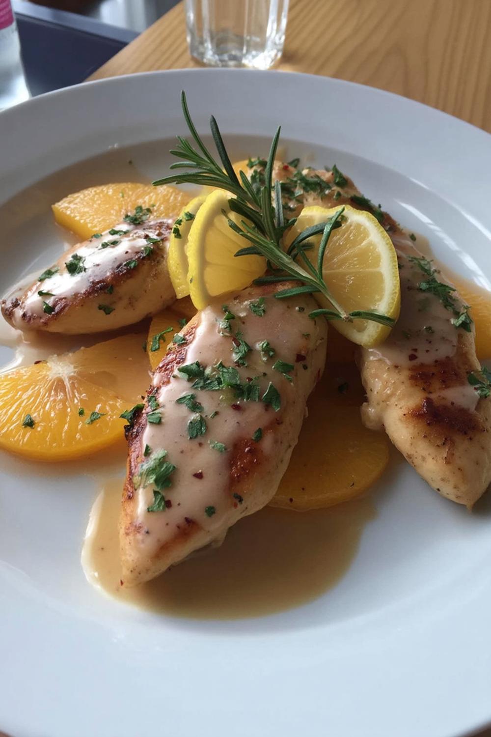 Citrusfisk med grapefrukt