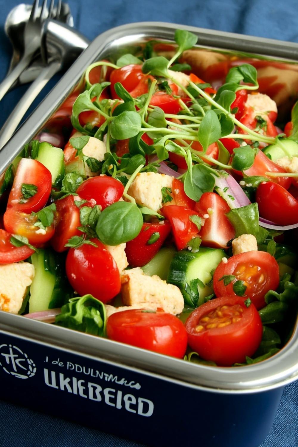 Färsk tomatsallad