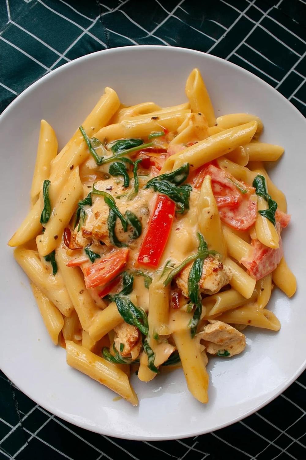 Krämig kyckling pasta