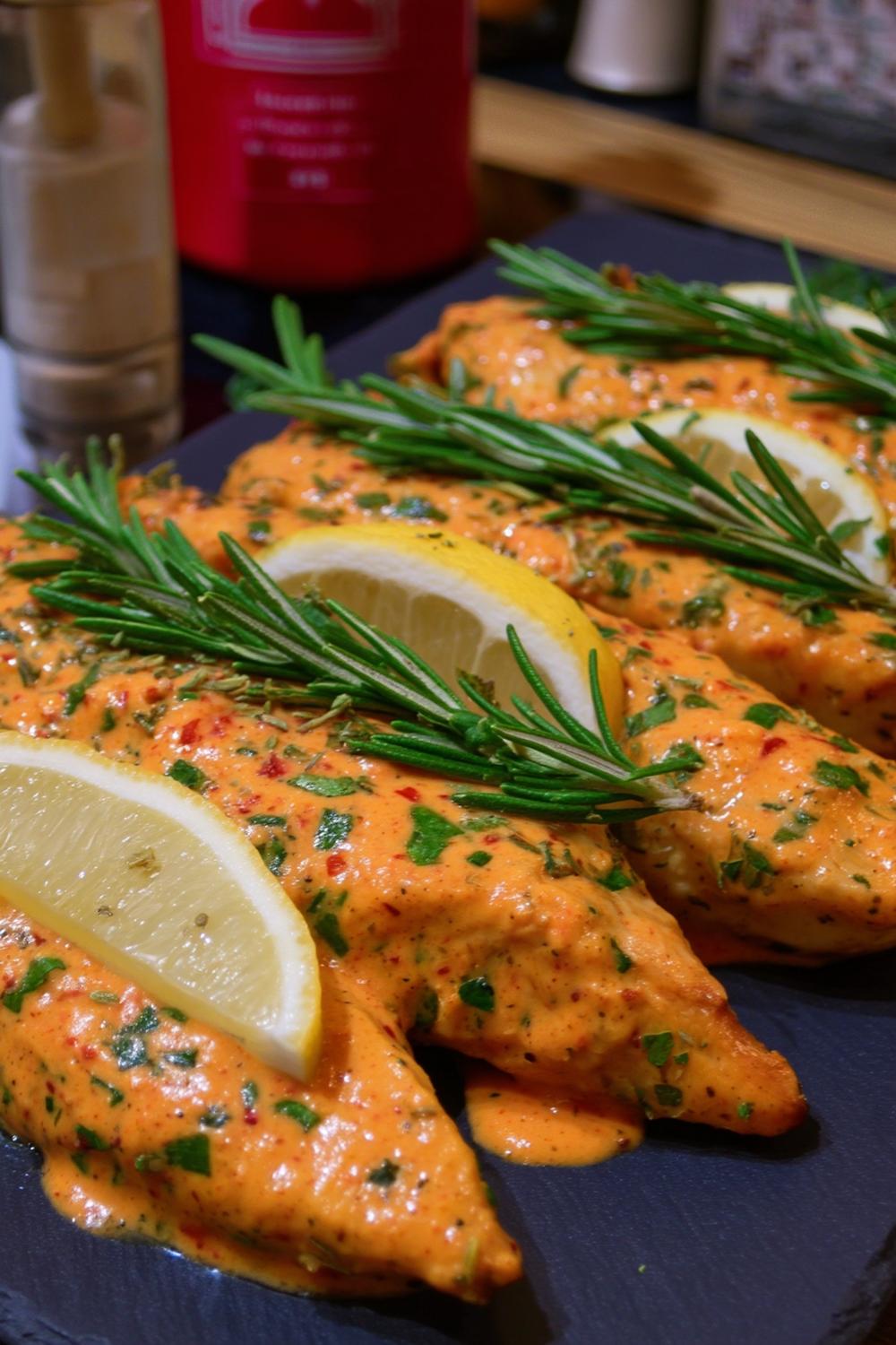 Kycklingfiléer med citron