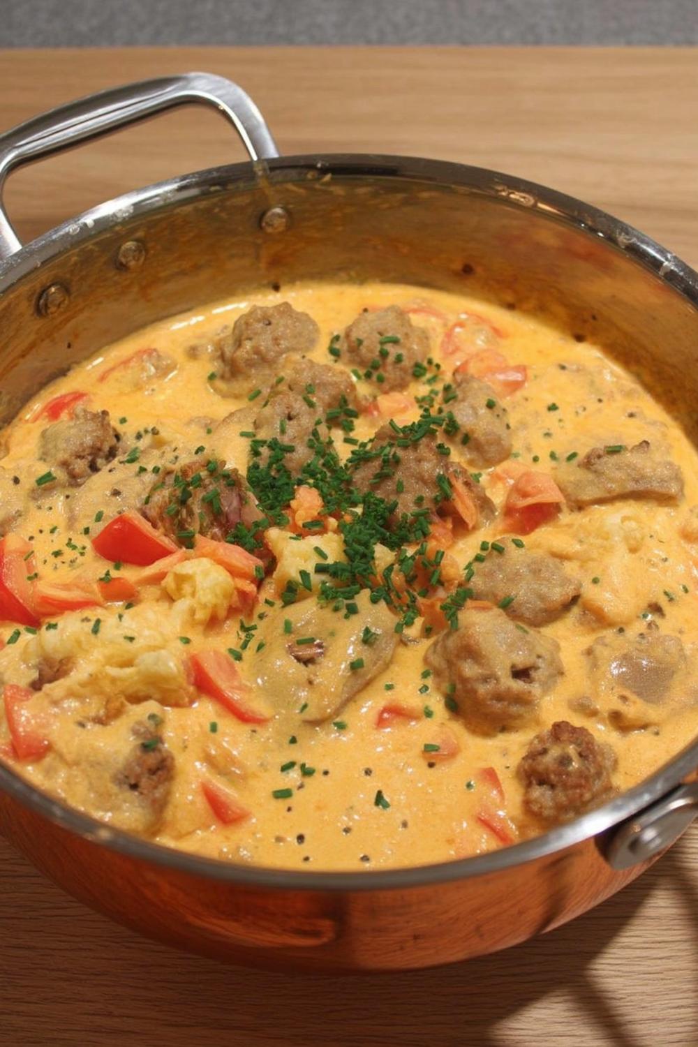 Krämig Köttfärssås