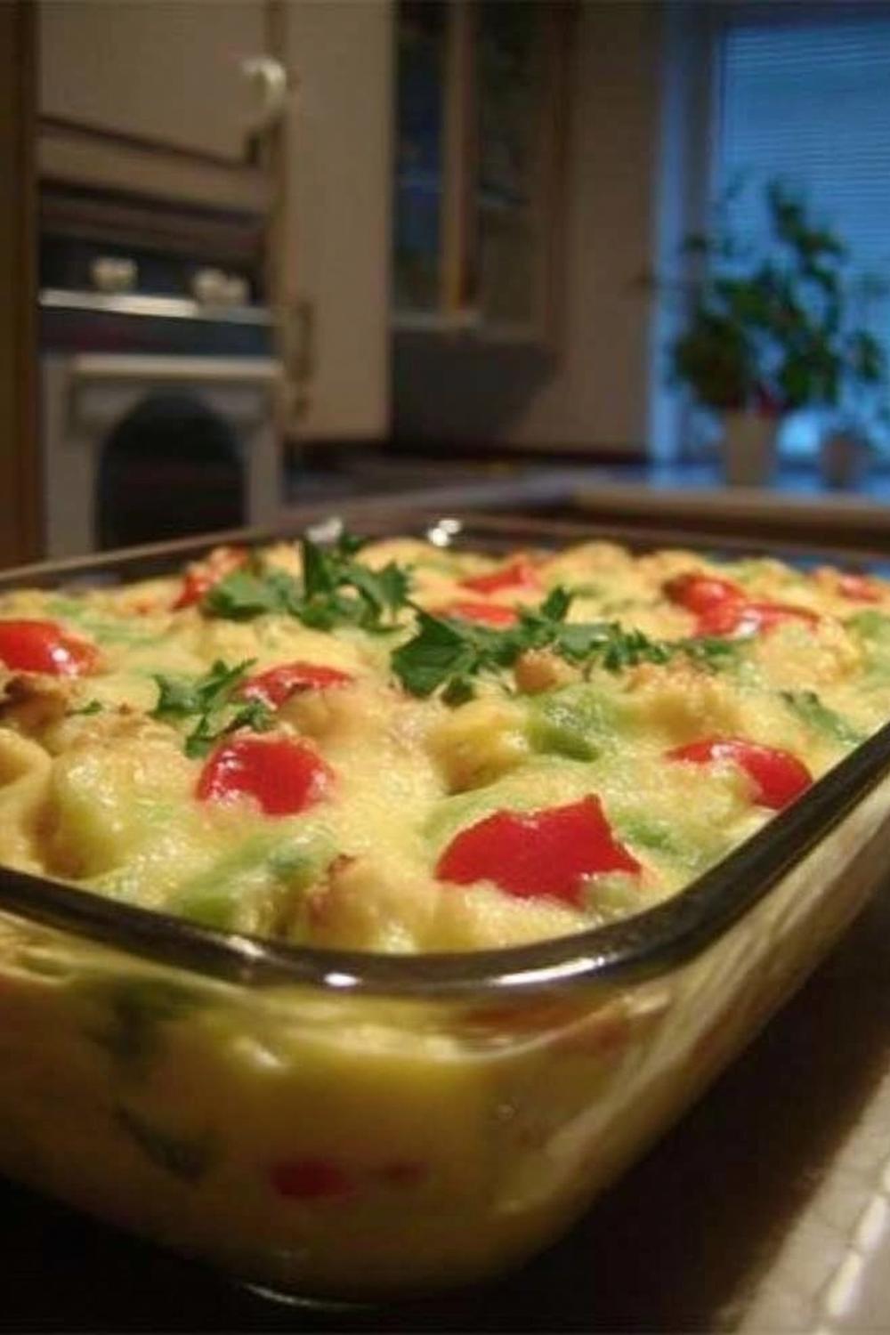 Potatisgratäng med Grönsaker