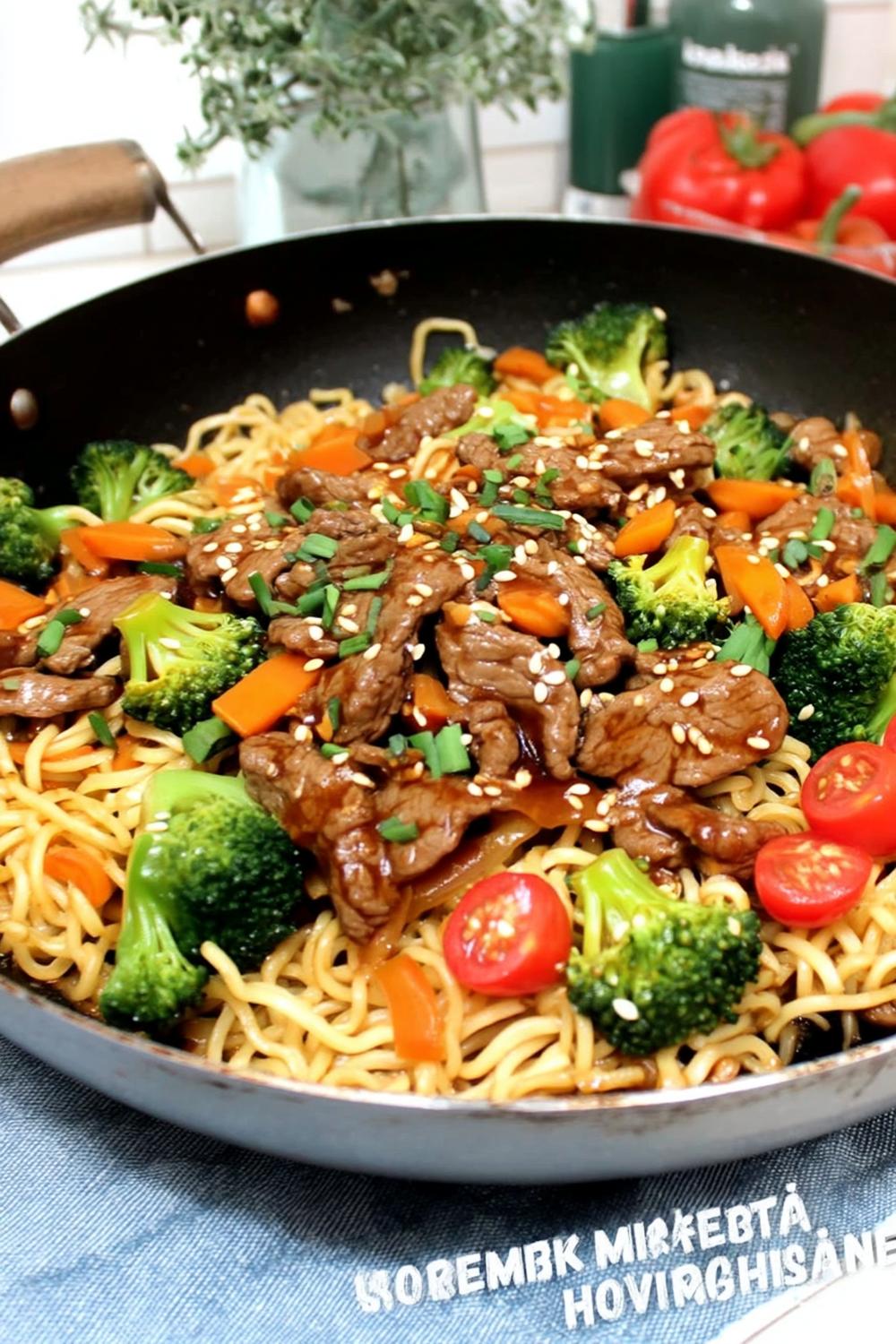 Asiatisk biffwok