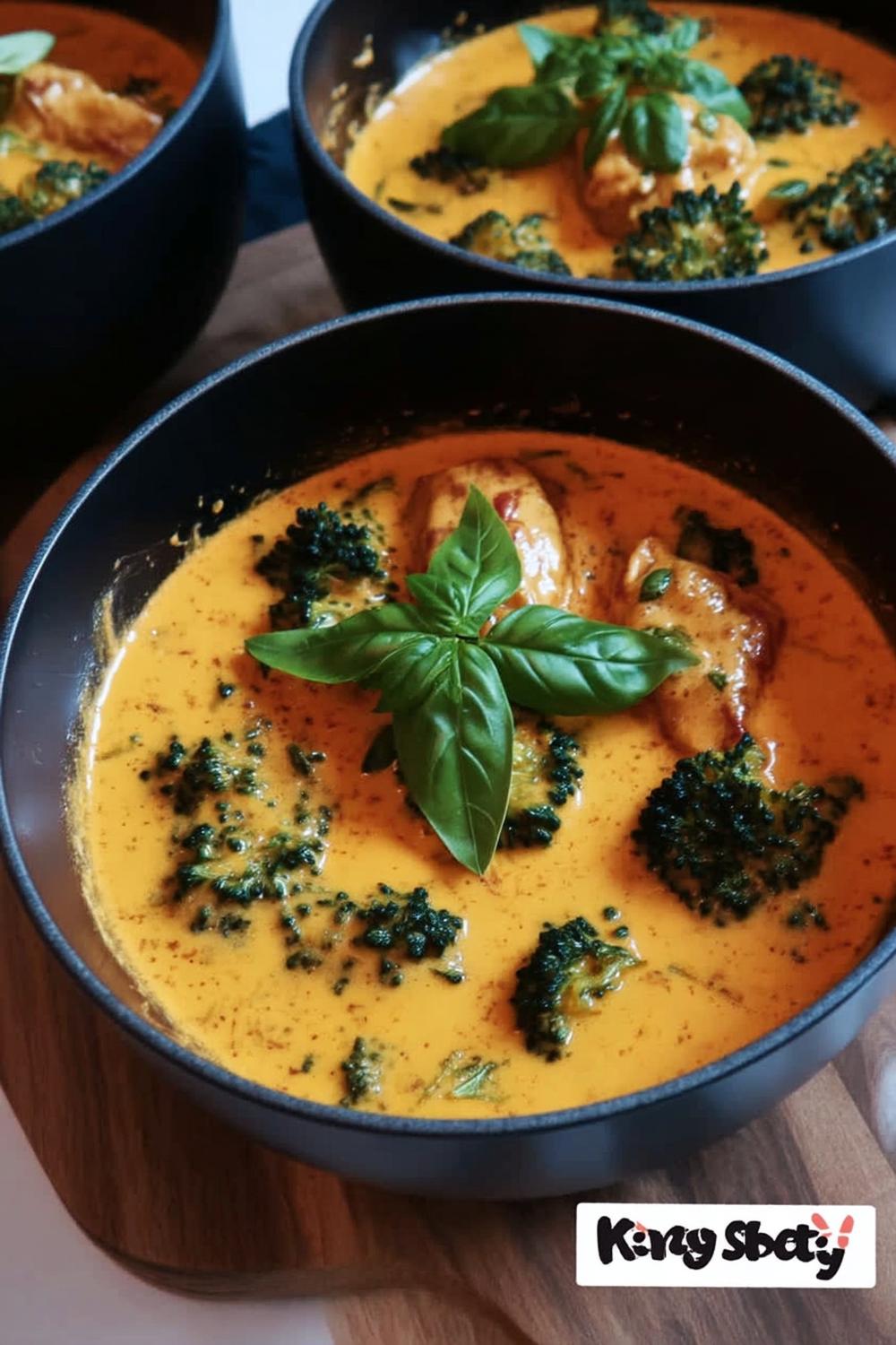 Krämig broccolisoppa