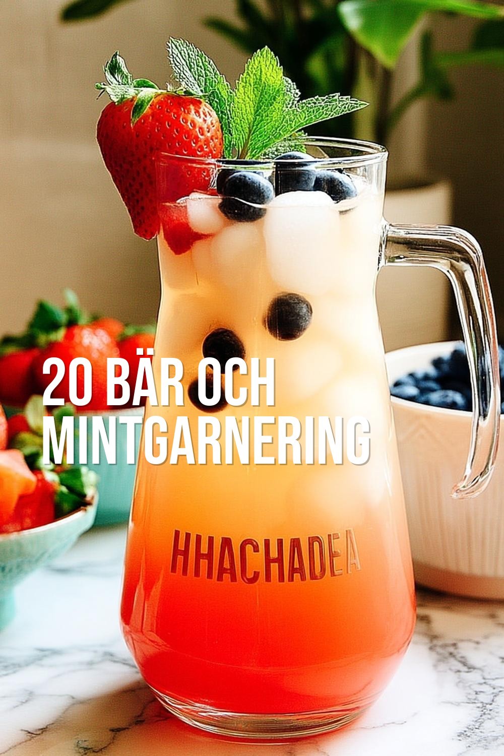 Bär och Mintgarnering
