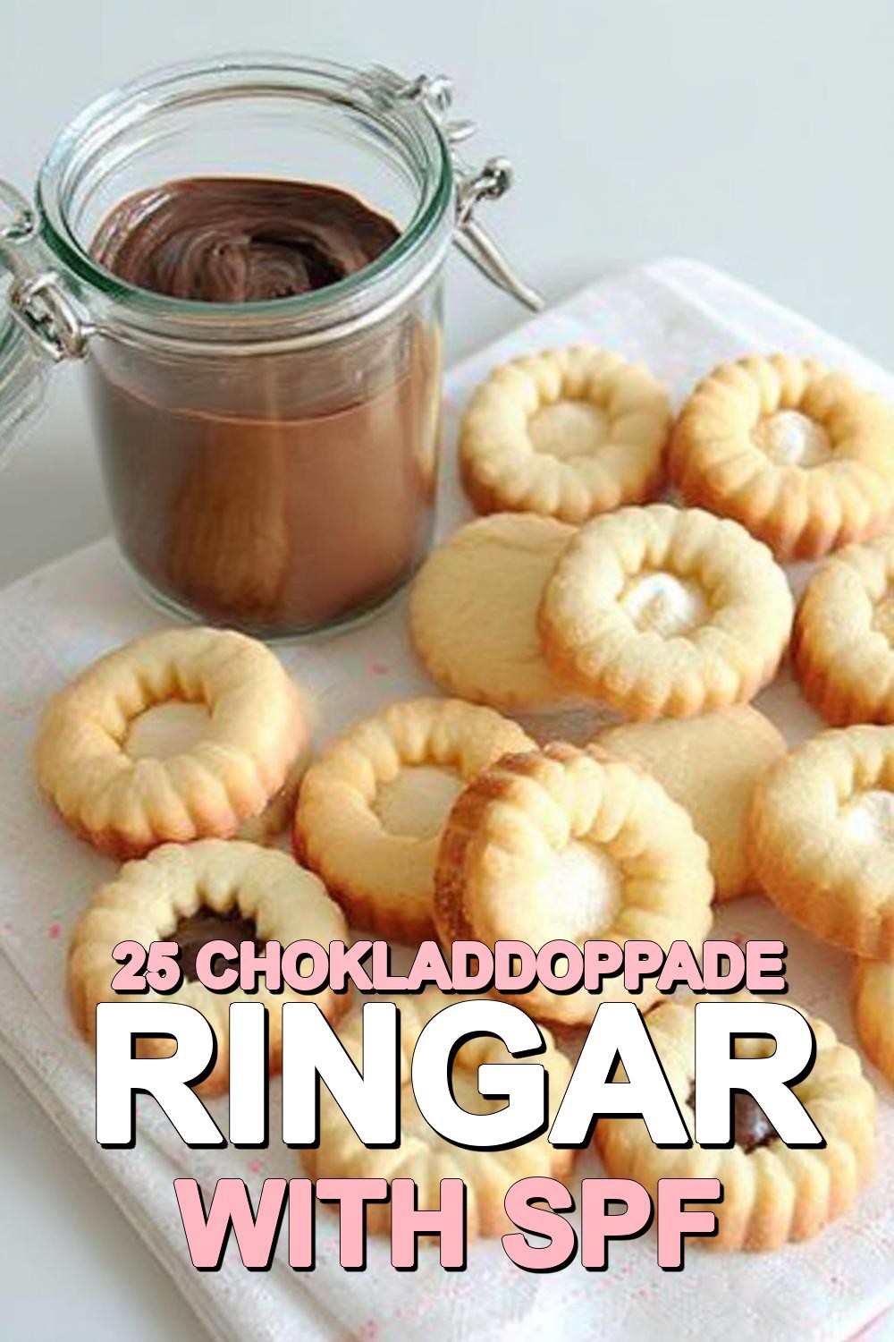 Chokladdoppade ringar