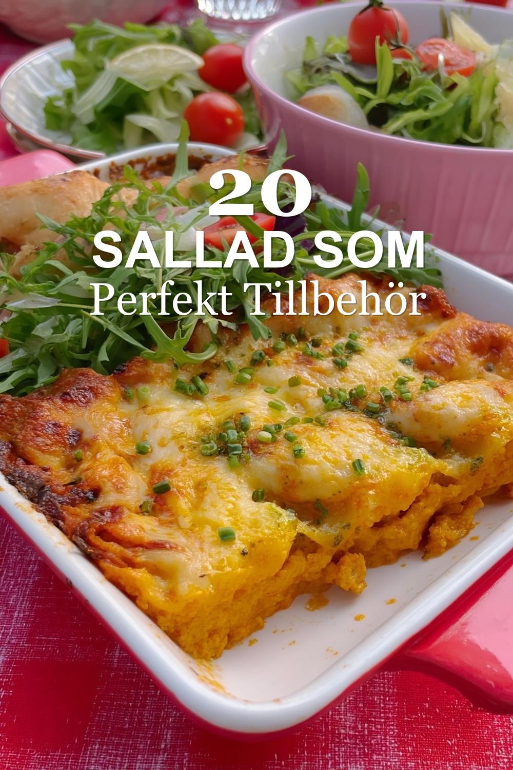 Sallad Som Perfekt Tillbehör