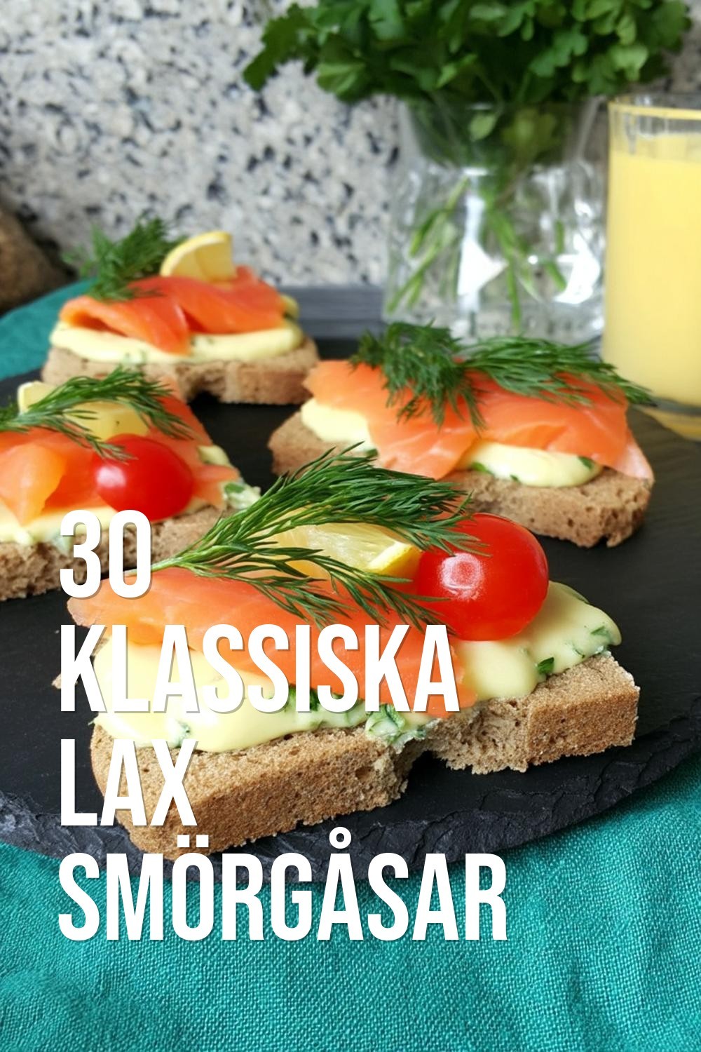 Klassiska Lax Smörgåsar