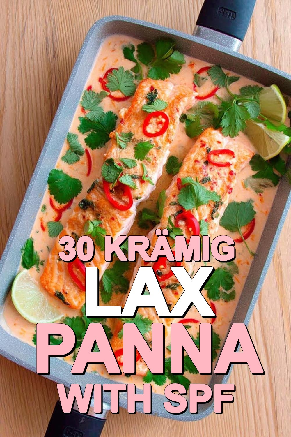 Krämig Lax Panna