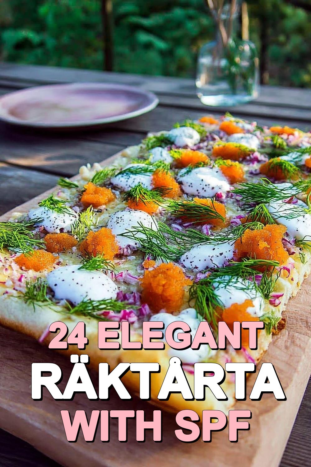 Elegant räktårta