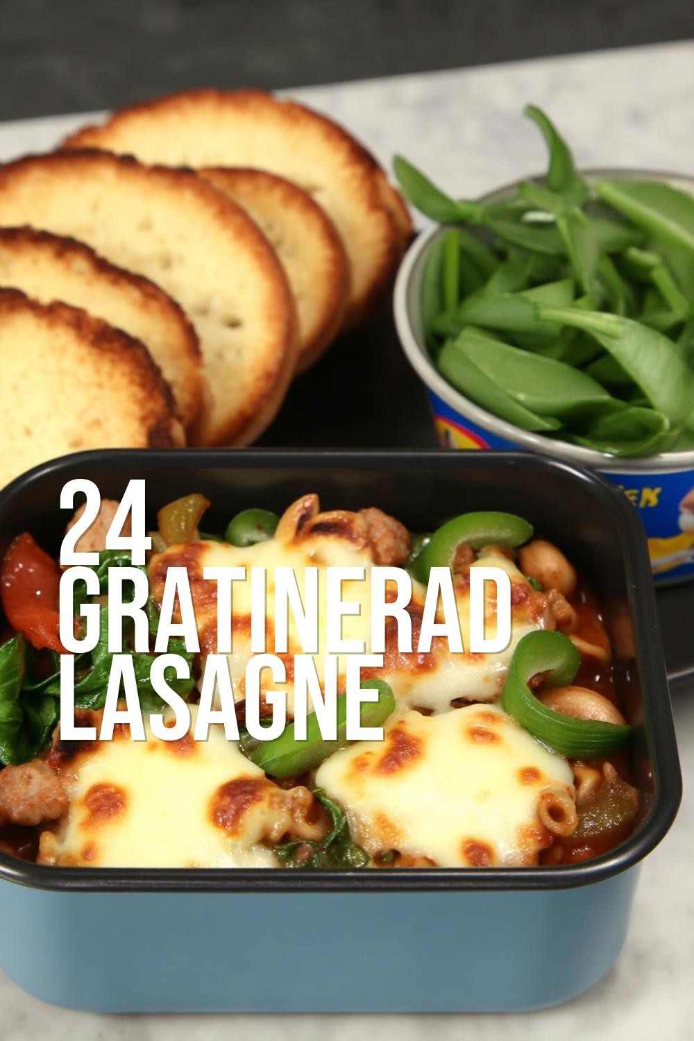Gratinerad lasagne