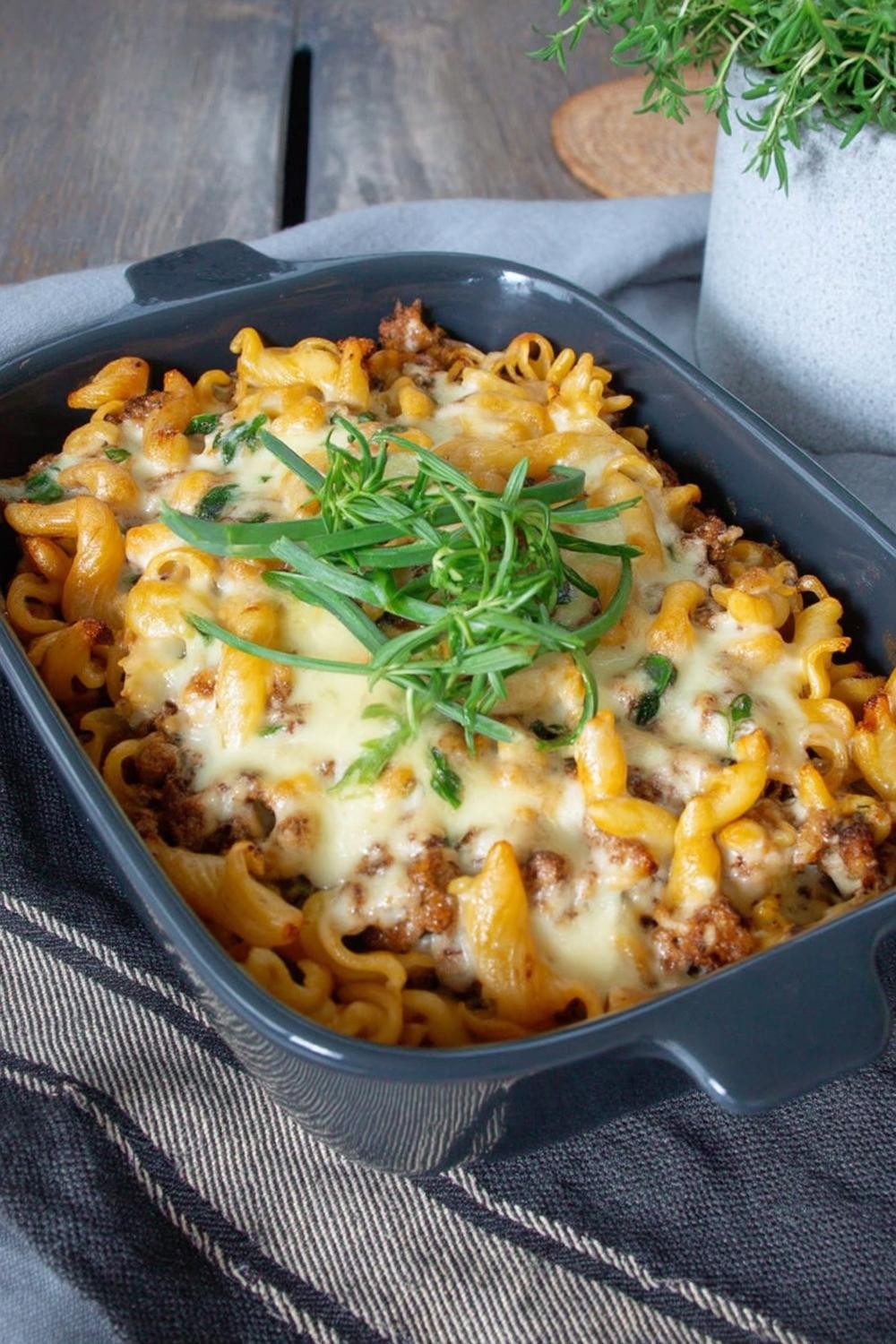 Pasta med Spenat