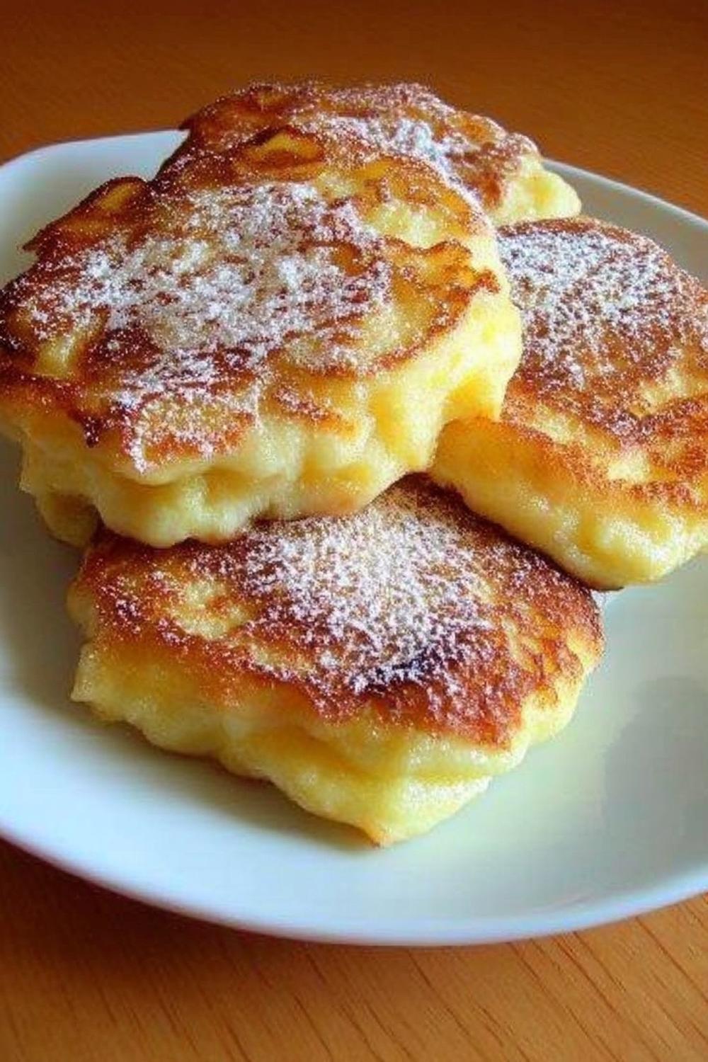 Fluffiga tjocka pannkakor