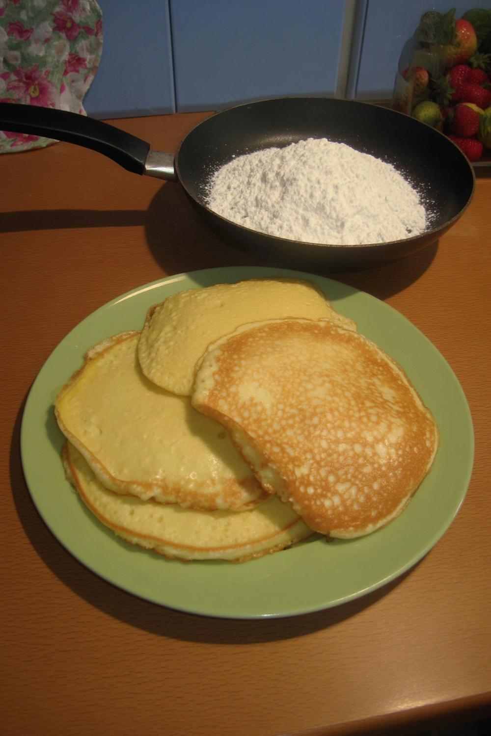 Gyllene jästpannkakor