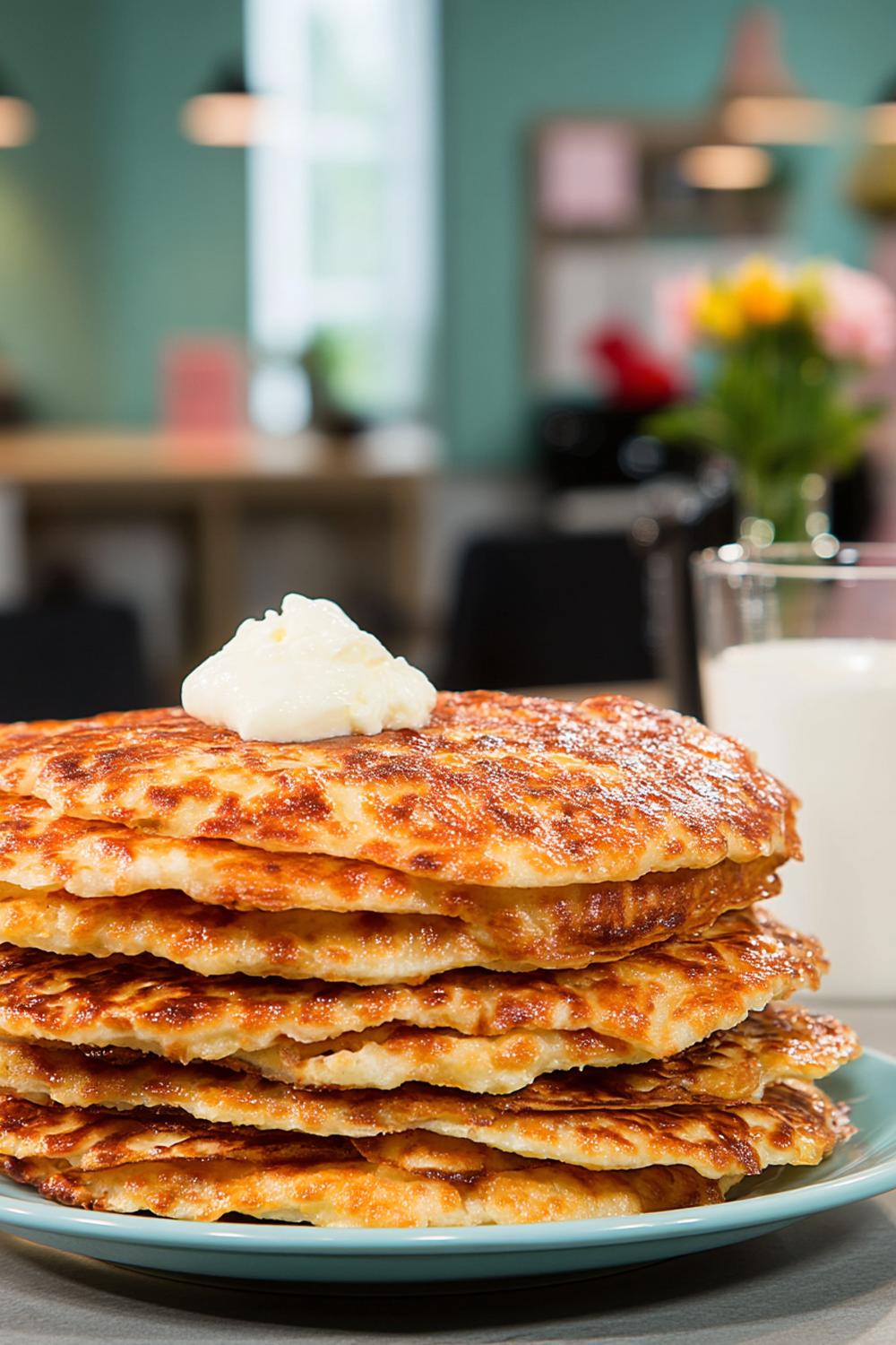 Rustika hemlagade pannkakor