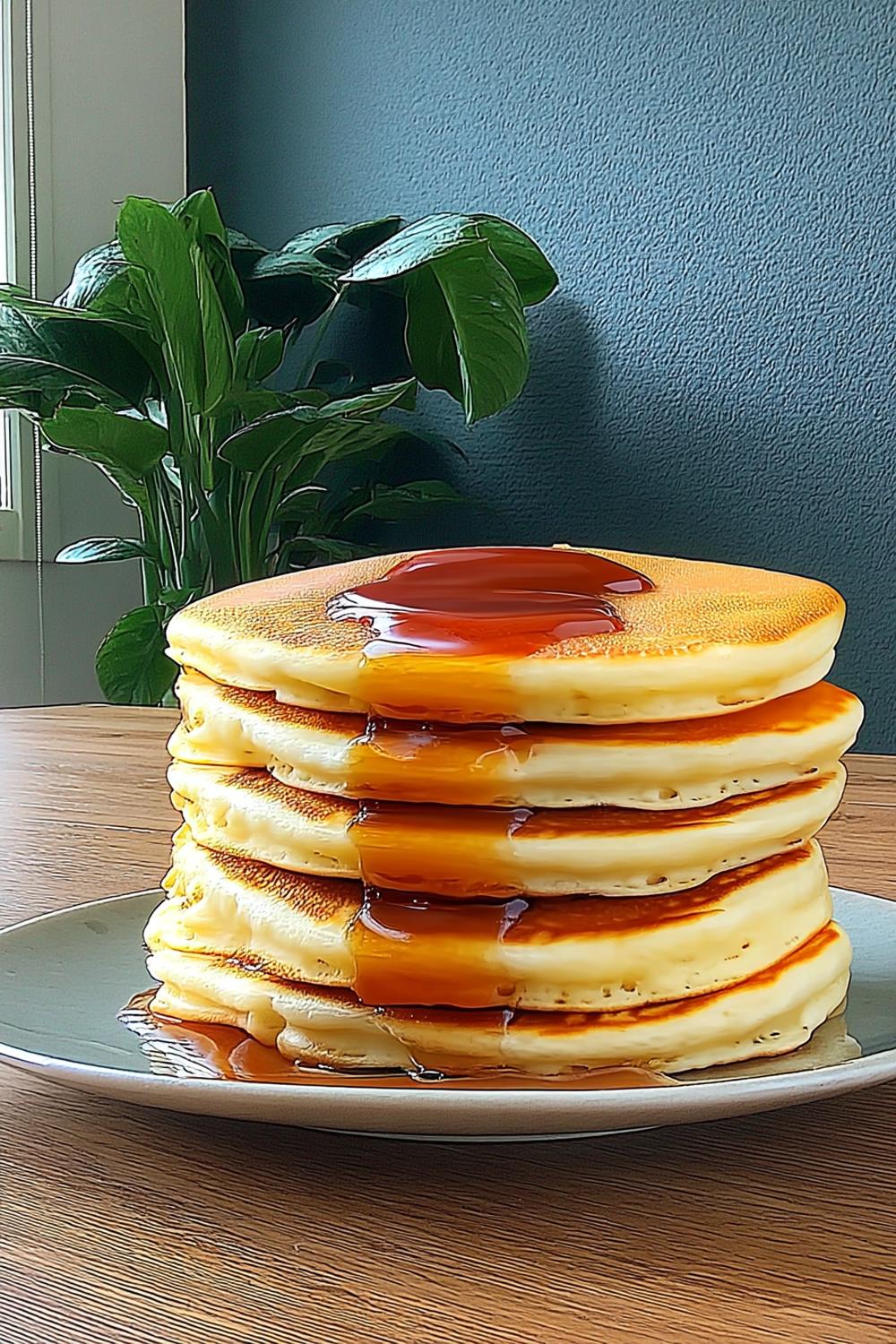 Sirapsglaserade pannkakor