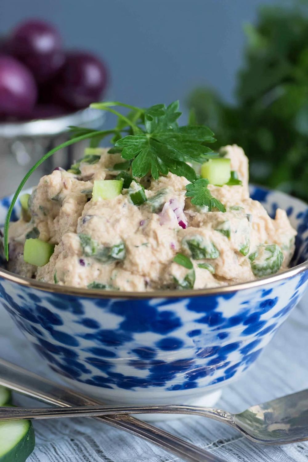 Krämig tonfisksallad