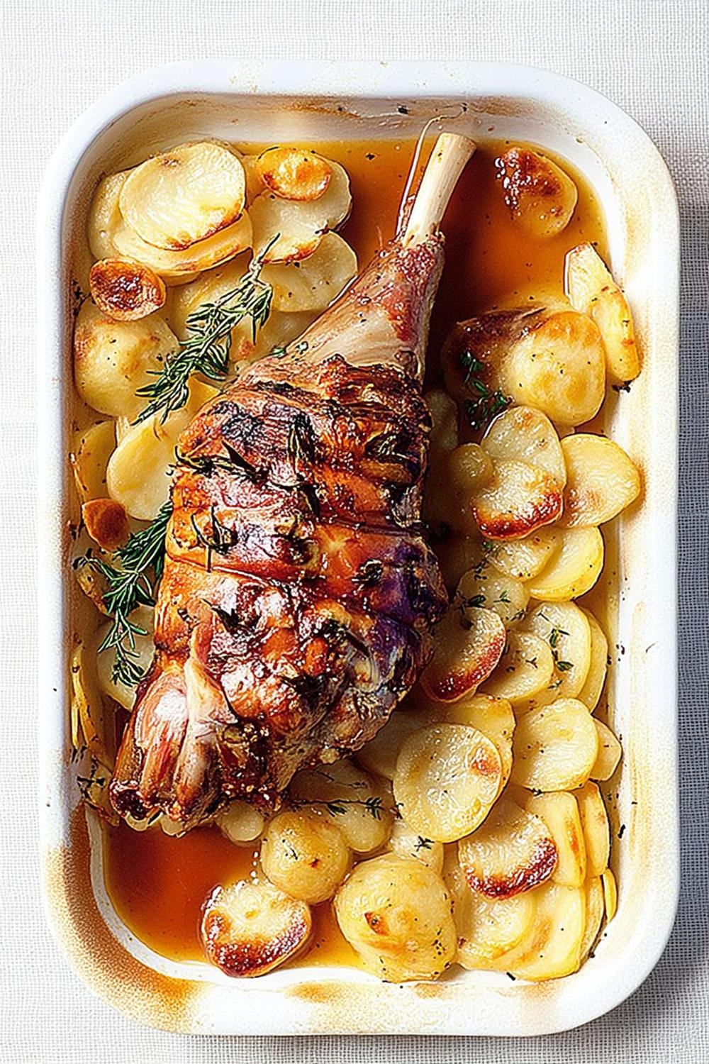 Lammstek med potatis