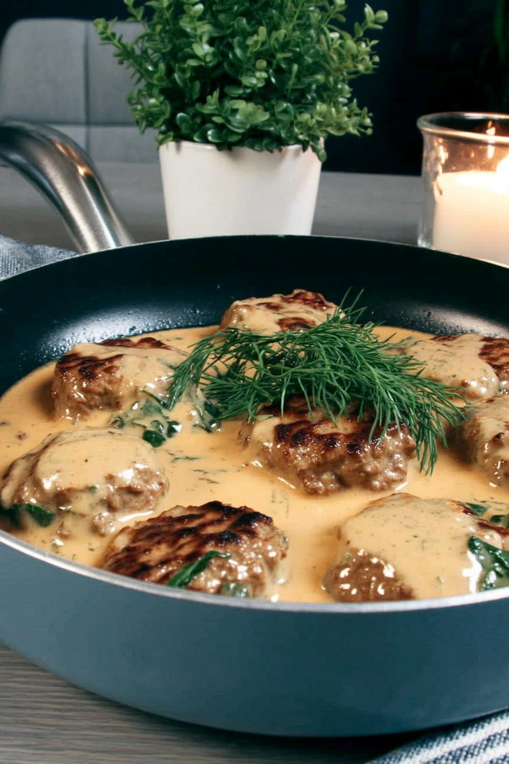 Krämiga Köttbullar